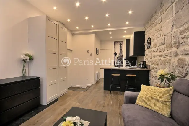 Rental Furnished Studio Apartment - 26m² - Bonne Nouvelle - Paris 4