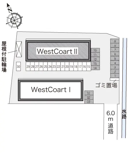 レオパレスＷｅｓｔＣｏｕｒｔⅡ 2