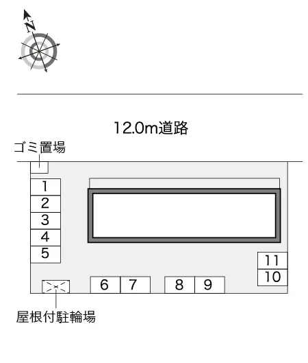 レオパレスポラールお茶山 2