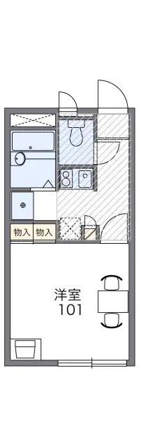 レオパレスルミエール野上 1