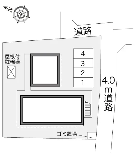 レオパレスひばりヒルズ 2