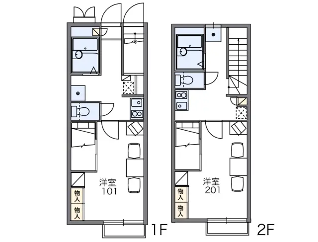 レオパレス中浜２番館 1