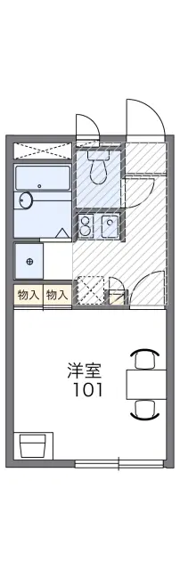 レオパレスつつみⅡ 1