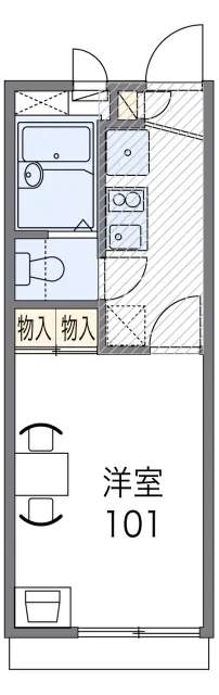 レオパレスウィル鳴尾 1