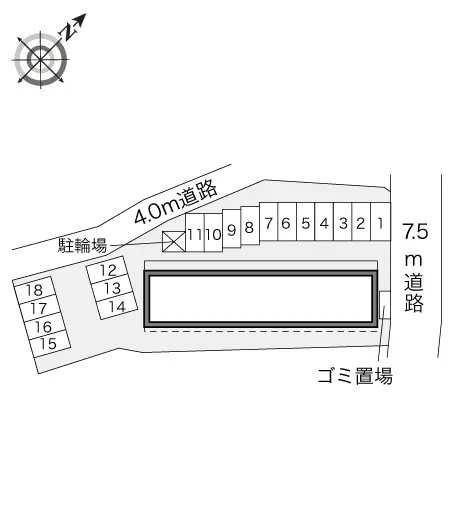 レオパレス新井田 2