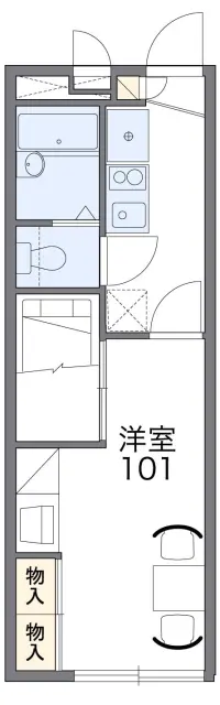 レオパレスノーブルイン関園 1