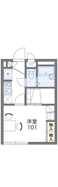 レオパレス市沢迎賓館Ⅲ 1