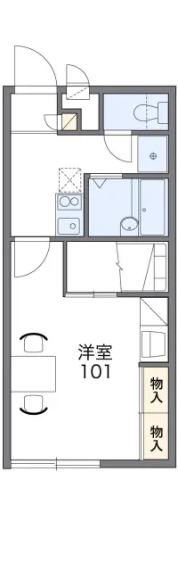 レオパレス大月Ⅲ 1