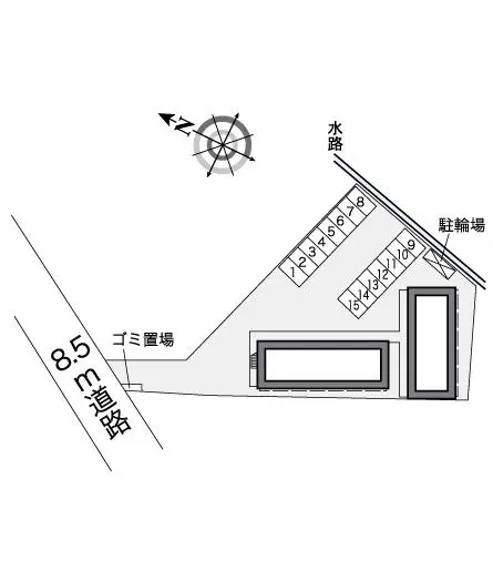 レオパレス月花園 2
