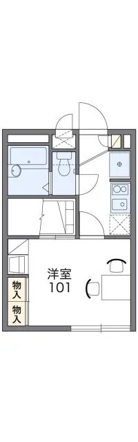 レオパレスエクレールⅡ 2