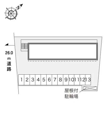 レオパレスカーサ　クワトロ 2