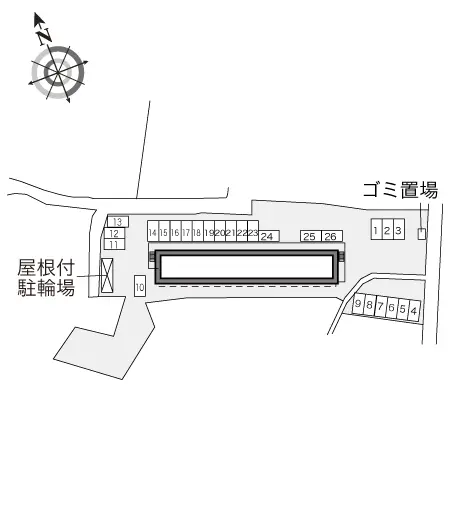 レオパレスサンライズ大川 2