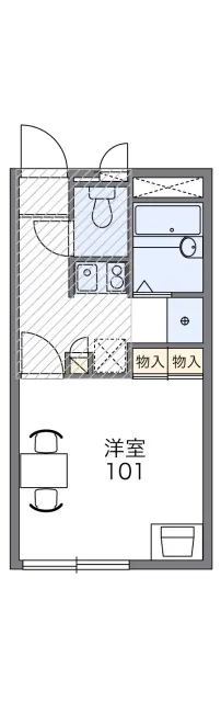 レオパレスハイツ　牧野 1
