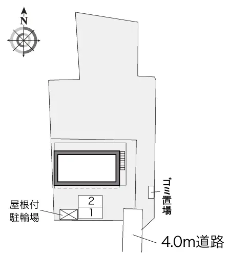 レオパレスアレグリーアⅡ 2