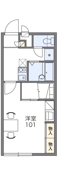 レオパレスチェディｇｒｏｖｅⅡ 1