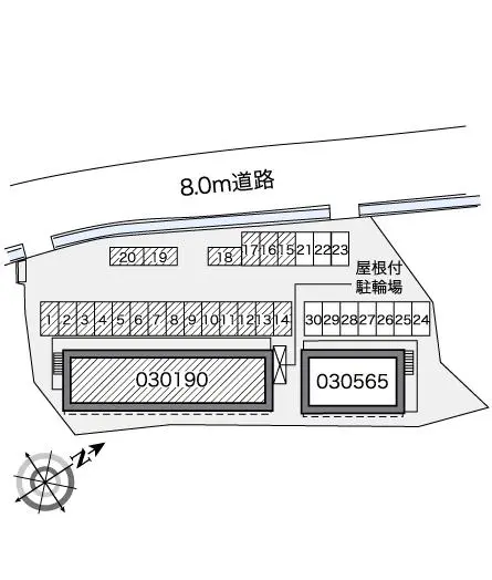 レオパレスヴィレッジナカムラⅠ 2