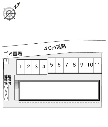 レオパレスニューハイツ　コスモ 2