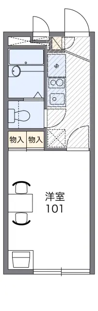 レオパレスマグノリア　イワタ 1