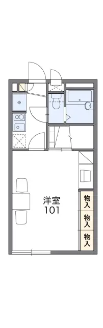 レオパレスセキバＡ 1