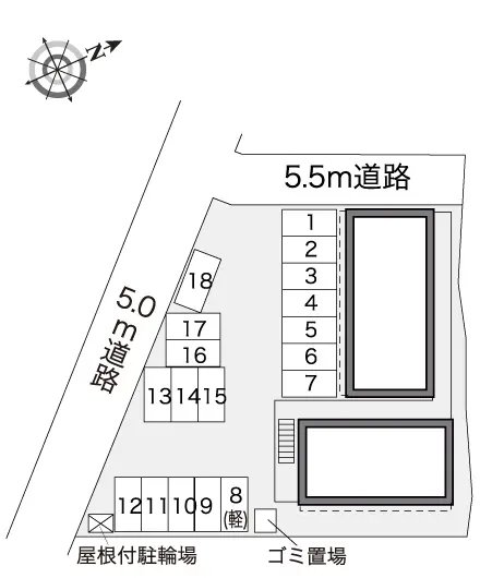 レオパレスハピネス徳間 2