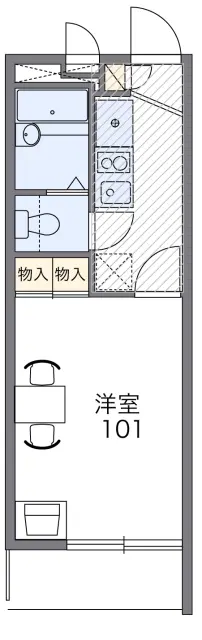 レオパレスブルースカイ王寺 1