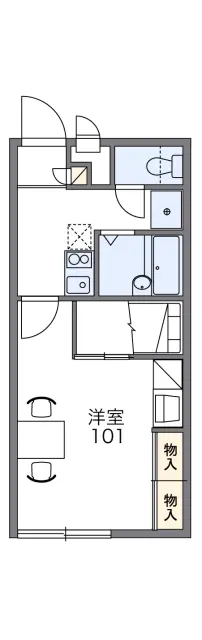 レオパレスビエント多度名 1