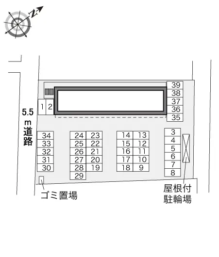 レオパレス中津川Ⅱ 2