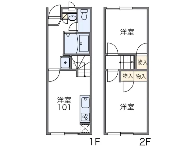 レオパレスカーサ　ドマーニⅠ 2