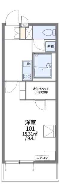 レオパレスビューヒルズテン 1