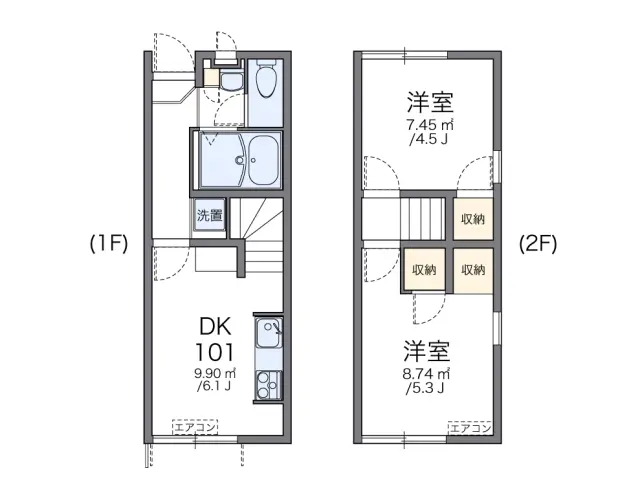 レオパレスナチュールⅡ 1