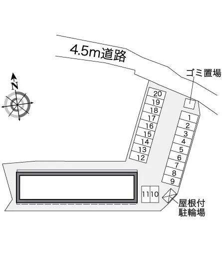 レオパレスヌーボフカサカⅢ 2