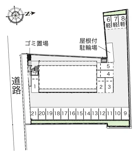 レオパレスエムズコート南丹 2