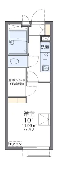 レオパレスウッドタウン 1