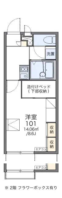 レオパレスロワール郡本 1