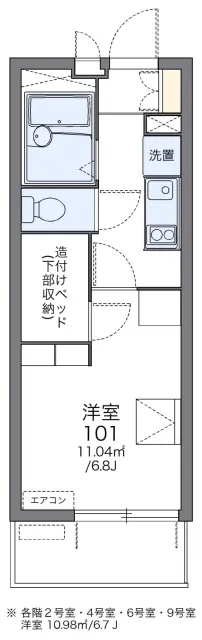 レオパレス八幡駅前 1