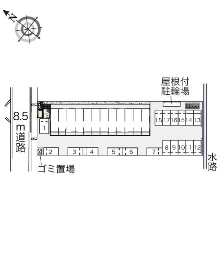 レオパレスパークタウン北斗 2