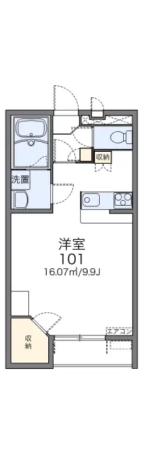 レオパレスハミングライン 1