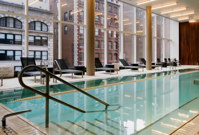 The Continental - New York student accommodation - Swimming pool