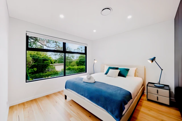 Modern new house in Peakhurst