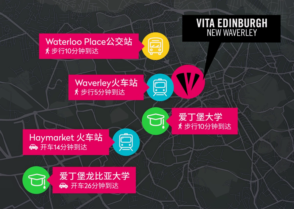 Vita Student New Waverley - alloggio per studenti a Edimburgo