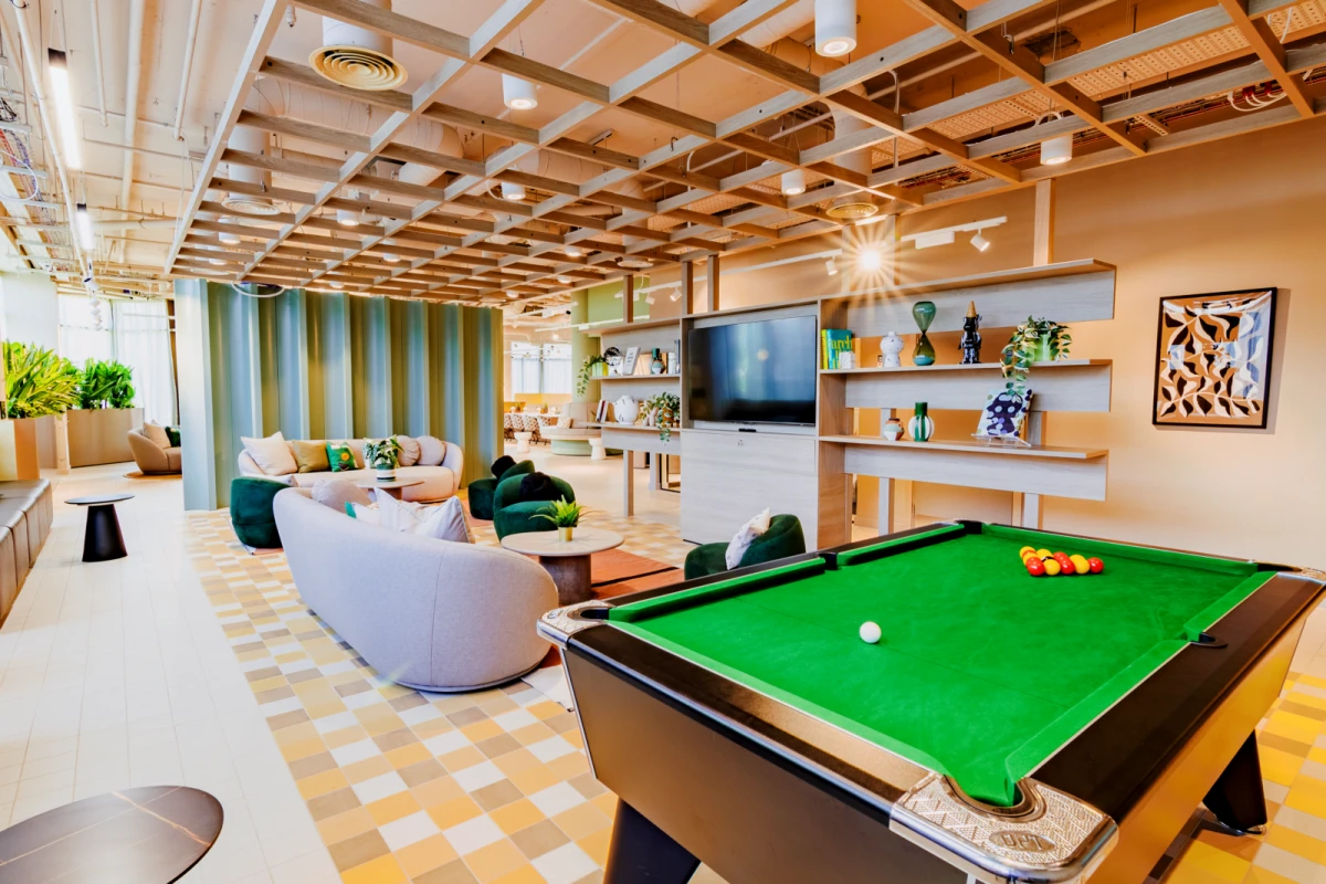 Threadworks - Leeds student accommodation - Pool Table