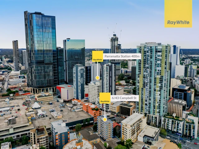 6/43 Campbell Street,Parramatta,New South Wales 2150 - résidence étudiante à Sydney - 2Bedrooms, 1Bathrooms