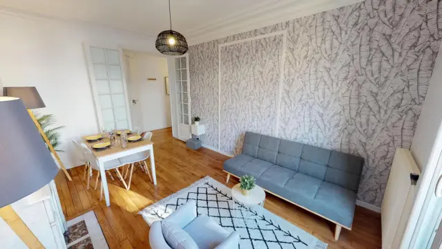 apartment in 19e   Buttes Chaumont 4