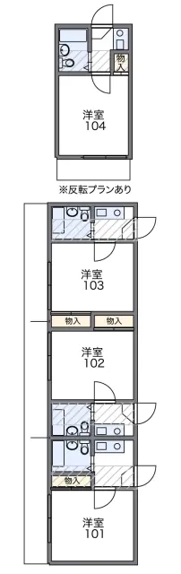 レオパレス下小田井第２ 1