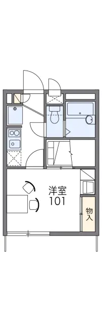 レオパレスオーチャード 1