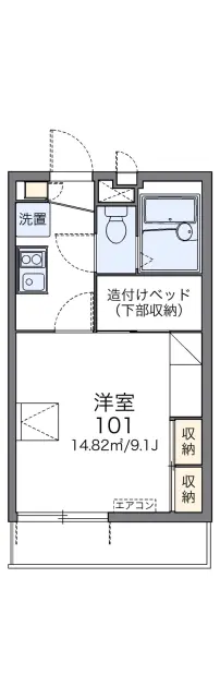 レオパレスシャトレーンⅡ 1