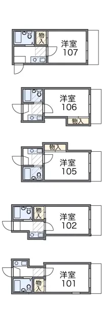 レオパレス加古川第７ 1