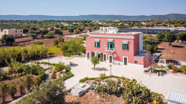 Appartamento Design in Masseria tipica con Piscina Privata e bagno disabili (Apt-5) 1