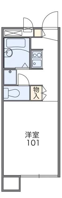 レオパレスメローネⅢ 1