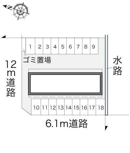 クラージュ富塚Ⅰ 2